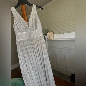 Beautiful silver dress